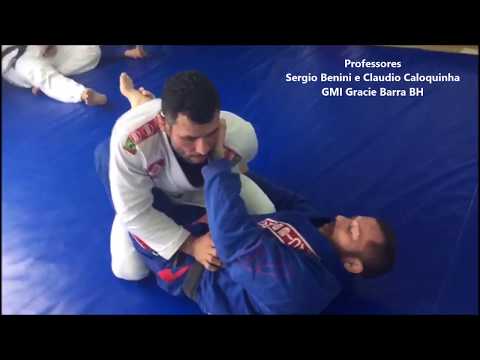 Professor da GB BH, Sergio Benini ensina chave omoplata turbinada