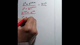 "Exponential Question" - Solve for X | Maths Olympiad | IMO | Simple explanation