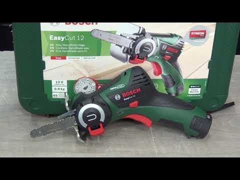 Bosch Easycut 12 Nanoblade Cordless Chainsaw Review 