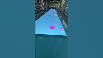 led interactive floor tile screen