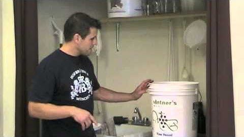 Racking Wine - Step Two of the Wine Making Process