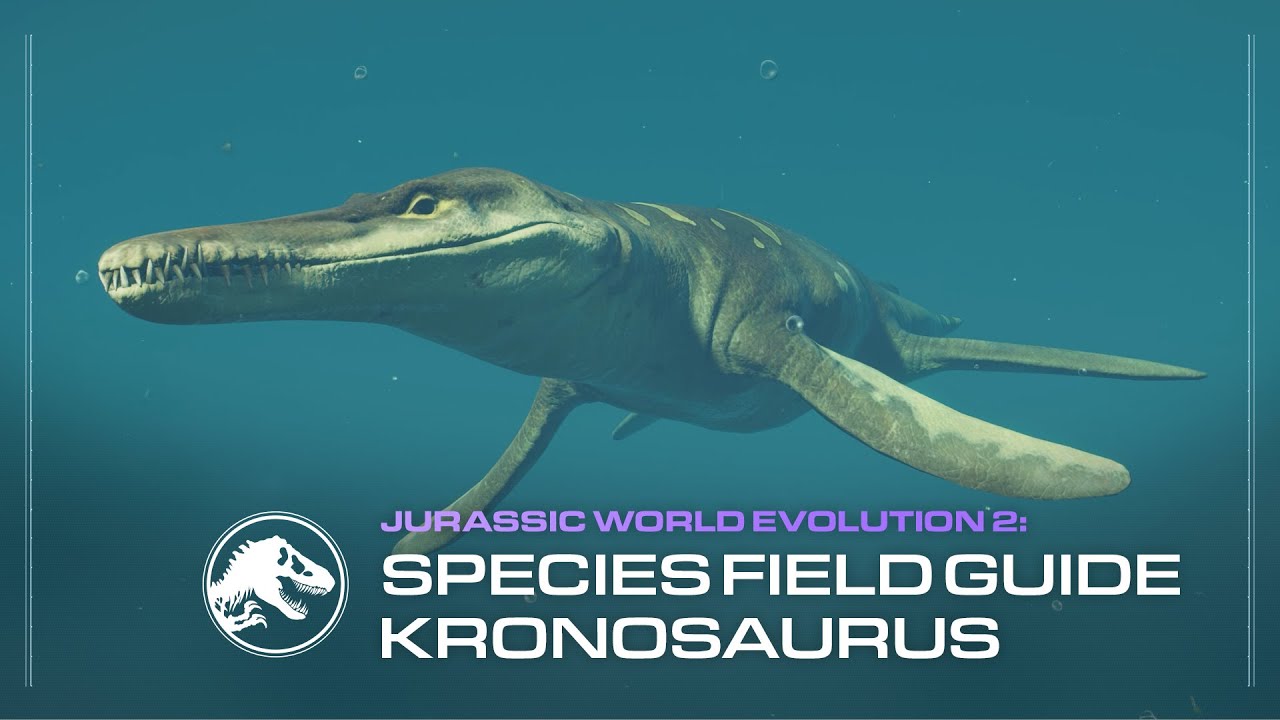 Species Field Guide Kronosaurus Jurassic World Evolution 2 Early