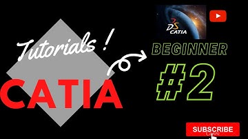 CATIA Beginner Tutorial 2: Start sketching-using mouse.
