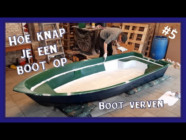 De Binnenkant Van De Boot Verven - Hoe Knap Je Een Boot Op #5 - Youtube