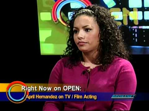 Dexter star April Lee Hernandez dropped by BronxNet's morning show, OP...