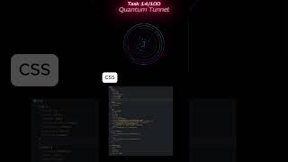 Famous Quantum Tunnel Animation 🔮 | CSS & JS Trippy Effect Net Worth