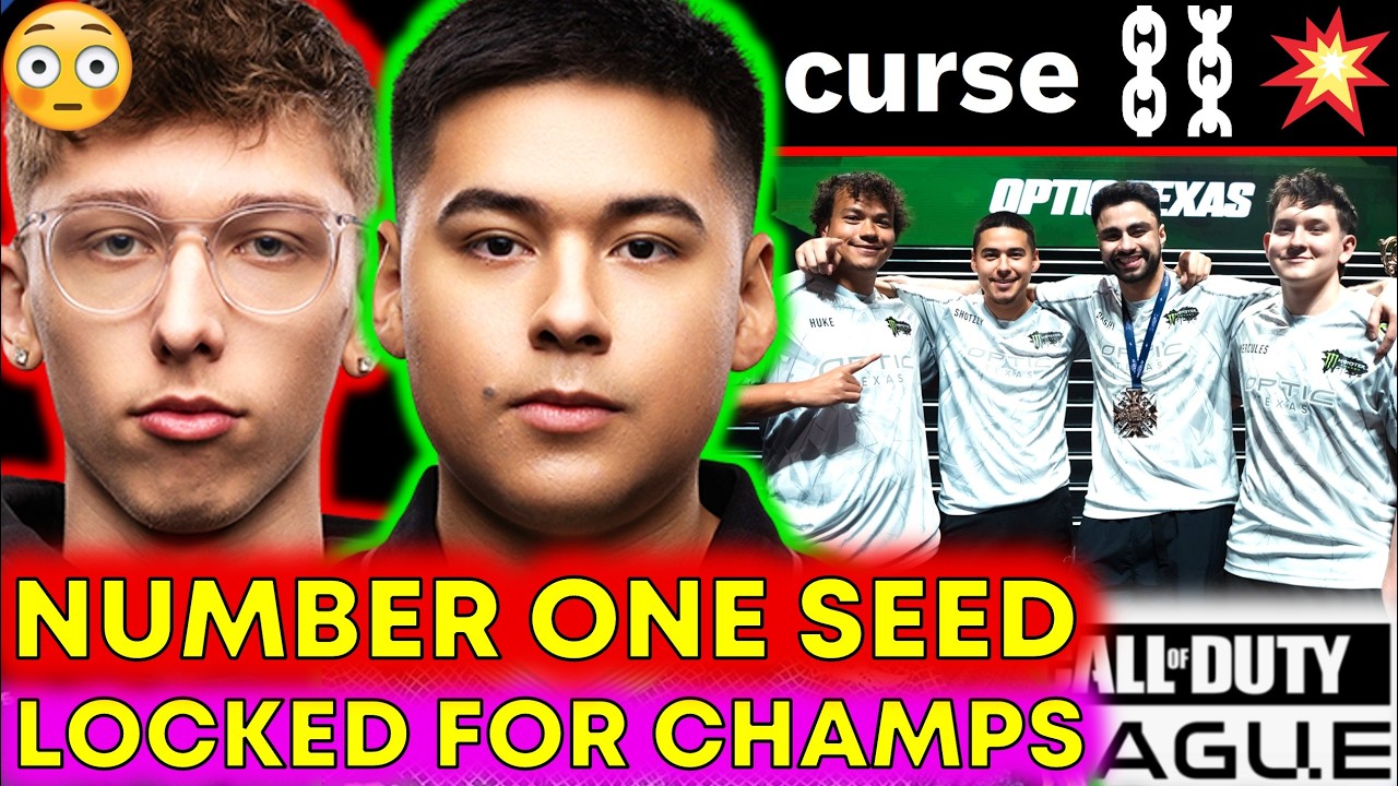 CDL Champs Bracket REVEAL: OpTic #1, FaZe v Thieves? 😨