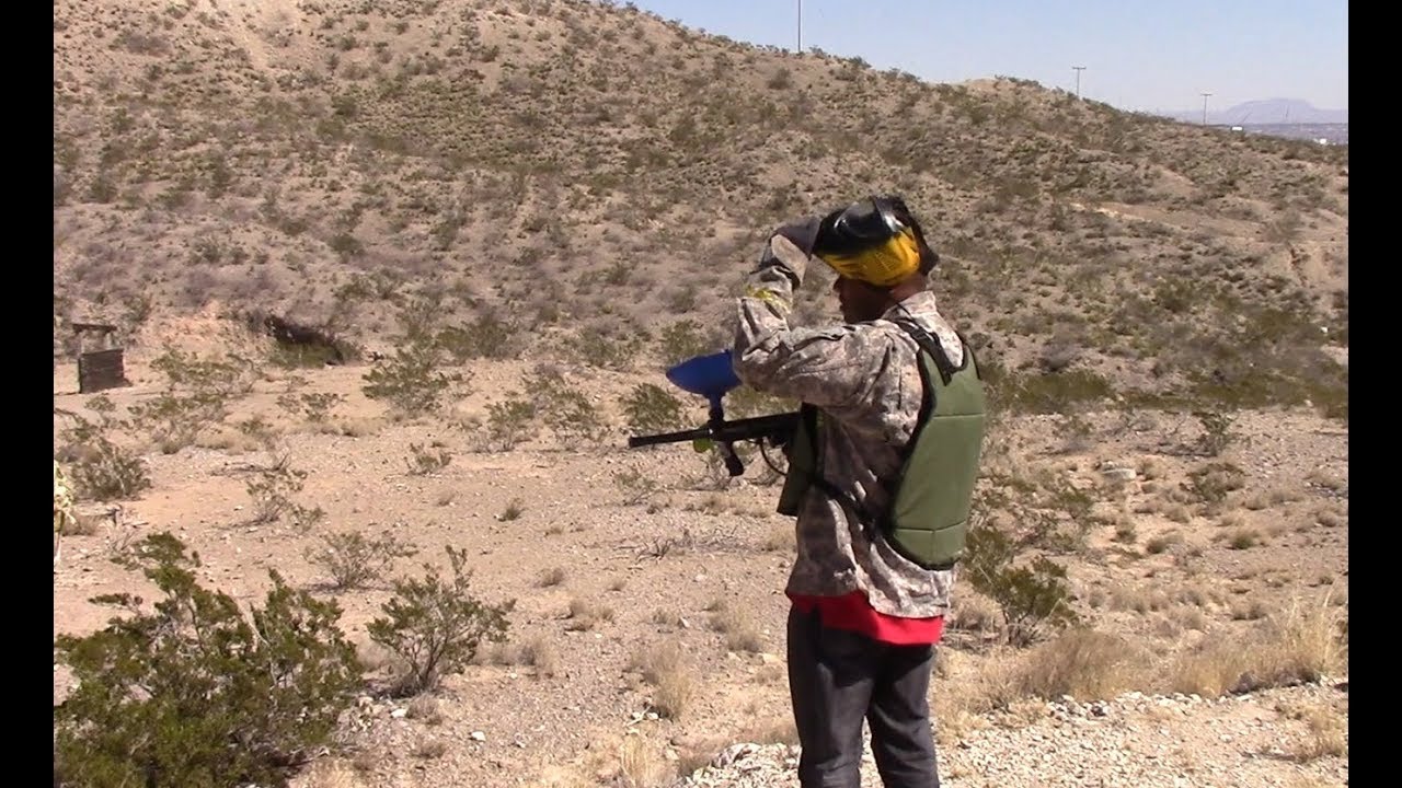 Paintball En Eco Aventuras Parque Extremo Trepachanga Juarez Mexico