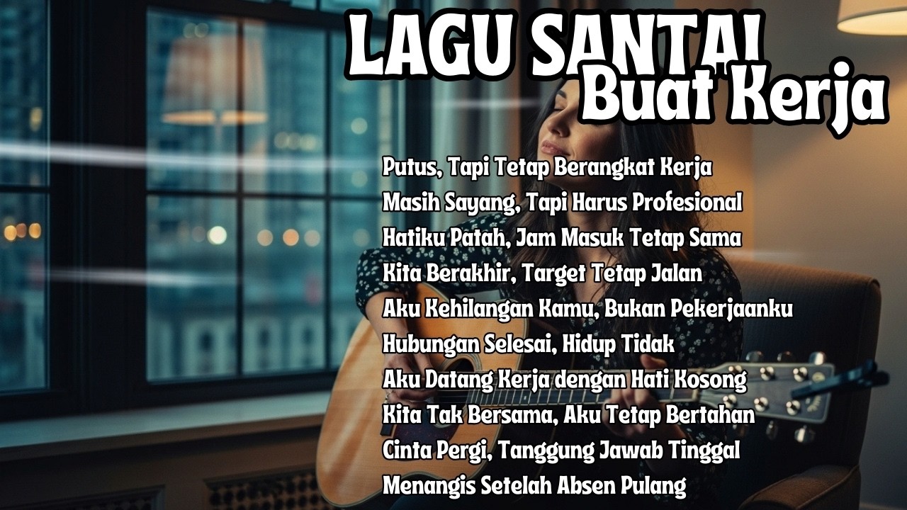 🎧 Lagu Santai Buat Kerja Deadline 2026 | Slow Rock Mellow Full Album Fokus