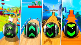 Going Balls vs Sky Rolling Balls vs Ocean Rolling Balls vs Super Rolling Ball Balance - Fun Ball Run screenshot 4