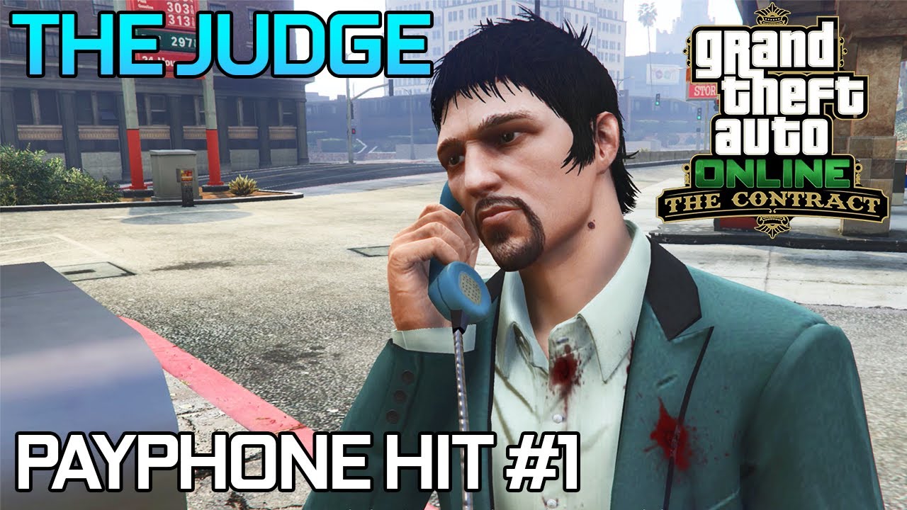 Franklin's Payphone Hit Missions #1: Assassinating the Judge w/ Bonus ...