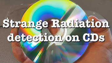 Strange Radiation detection on CDs