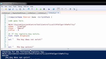 Manipulate and Examine Registry Settings