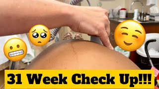 Let’s Check On Baby Trey!| 31 Week Check Up!| Prenatal Massage! 🥰❤️🤰🏾💆🏾‍♀️
