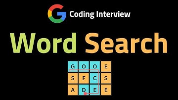 Word Search - LeetCode 74 - DFS - Coding Interview Questions