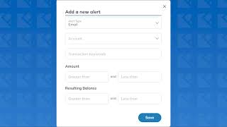 Online Banking: Setting up Alerts