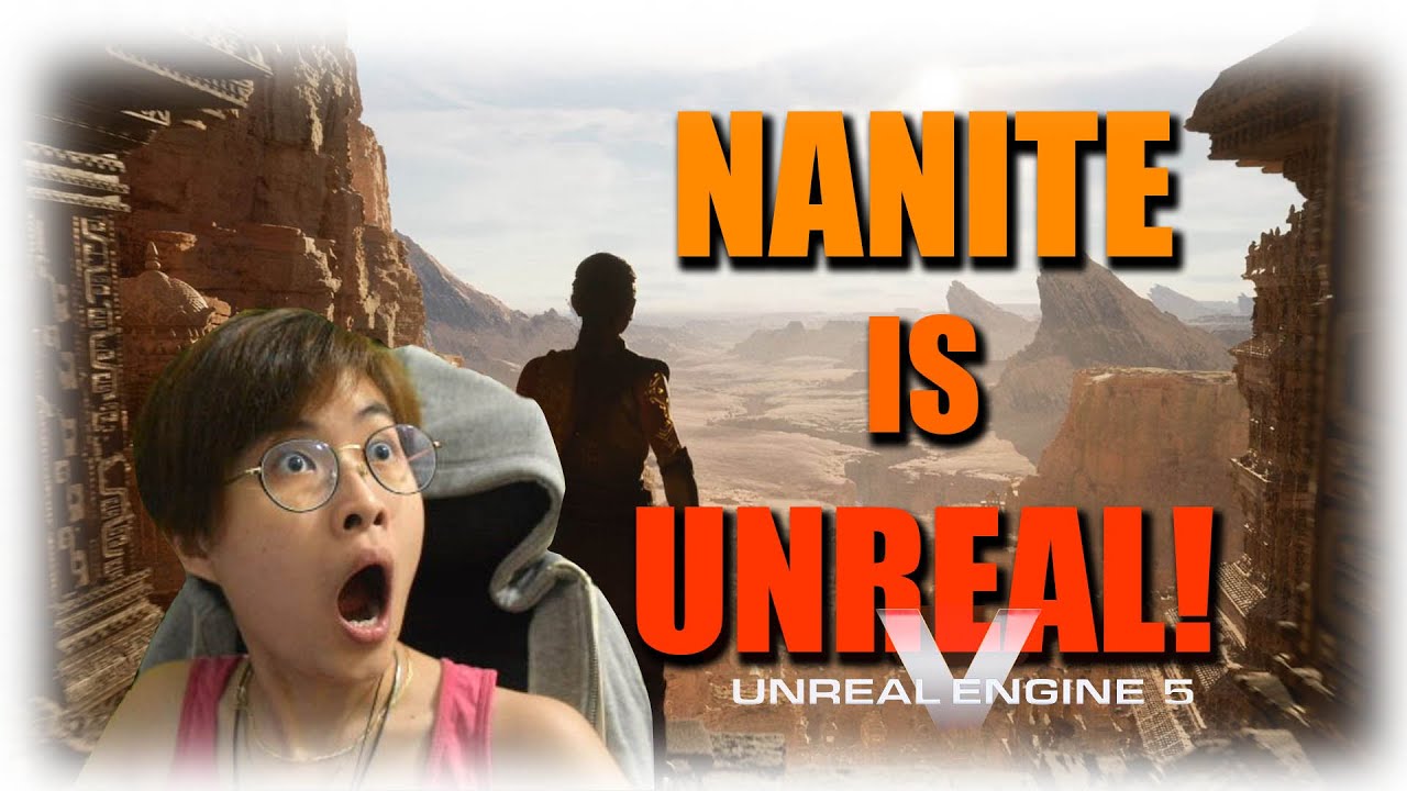 Unreal Engine 5 Revealed Reaction | Tech Demo| PS5 Loyalist- NANITE IS ...