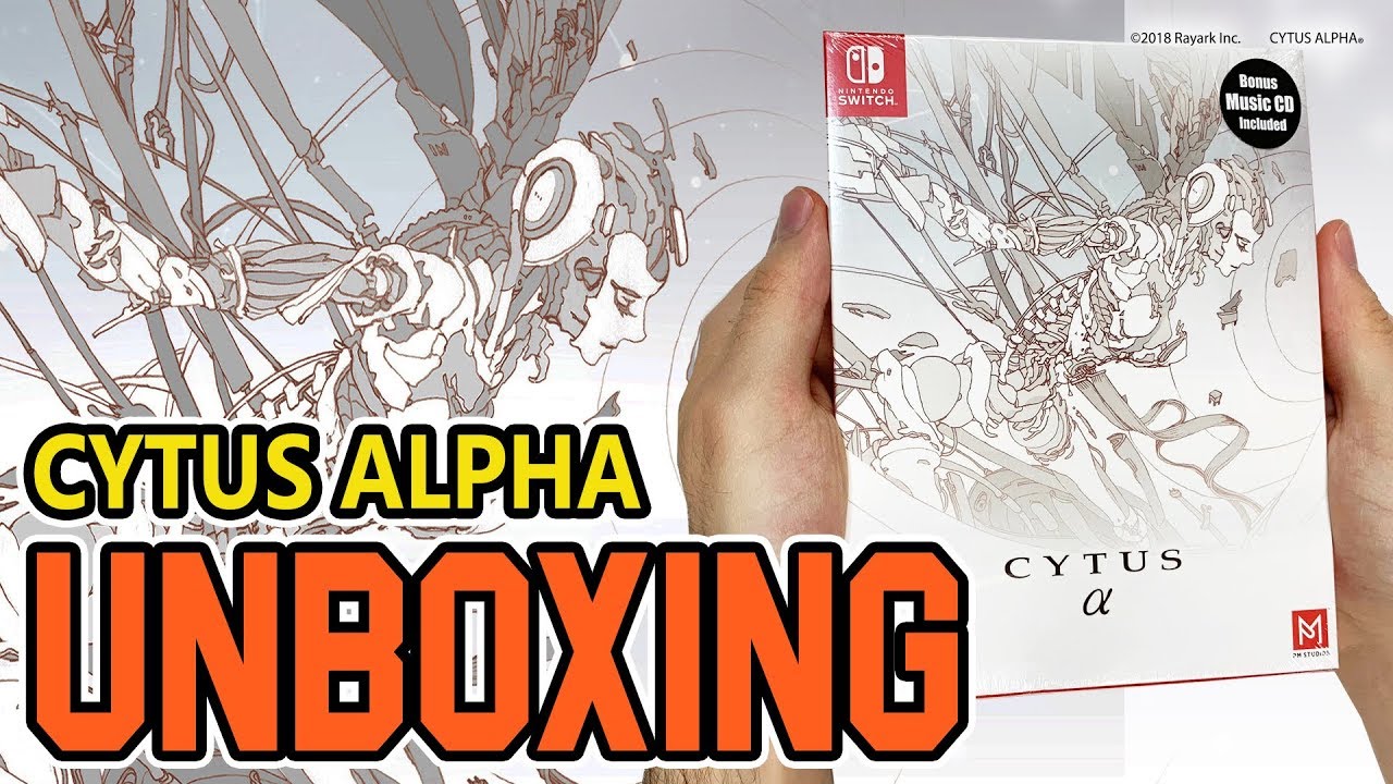 Cytus Alpha (Nintendo Switch) Unboxing!! - YouTube