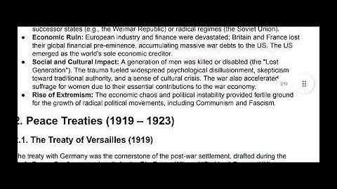 US History 2026 CSS (1919-1960)