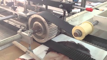 CW-500ZD  Automatic bottom seal plastic soft loop handle bag making machine