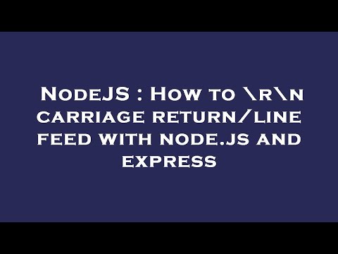 NodeJS : How