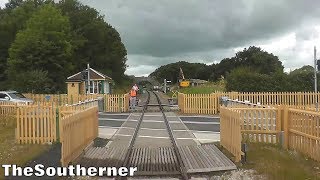 Swanage Railway - Cab-Ride: Corfe Castle to near Wareham (River Frome) 26/07/2016