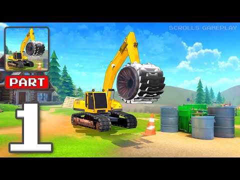 Mining Rush - Gameplay Walkthrough Part 1 - Dig Fast and Unearth Hidden Gems (iOS, Android)