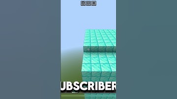 Day 5 of adding one diamond block per subscriber in Minecraft until we hit 100k subs #minecraft