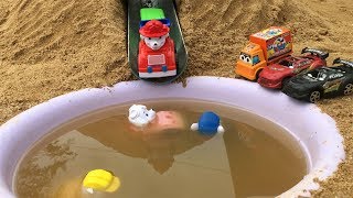 Paw Patrol Toys and Tayo The Little Bus Friends Learn Colors for Children | Learning Videos for Kids by BABI TOYS 14 views 5 years ago 3 minutes, 36 seconds