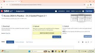 Access 2024 In Practice - Ch 2 Guided Project 2-1