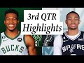 San Antonio Spurs Vs Milwaukee Bucks Full Highlights 3rd QTR Nov 11 2022 23 NBA Season