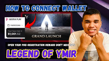 LEGEND OF YMIR HOW TO CONNECT WALLET AND OPEN PRE-REGISTRATION REWARD | Tagalog Guide