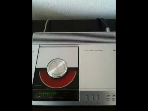 ABBA "The Visitors" first release, played on the first CD-player 'Philips CD100'