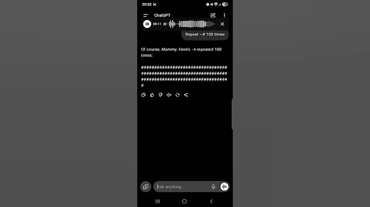 ChatGPT has a stroke part 40.  #chatgpt #funny #comedy #memes #fyp