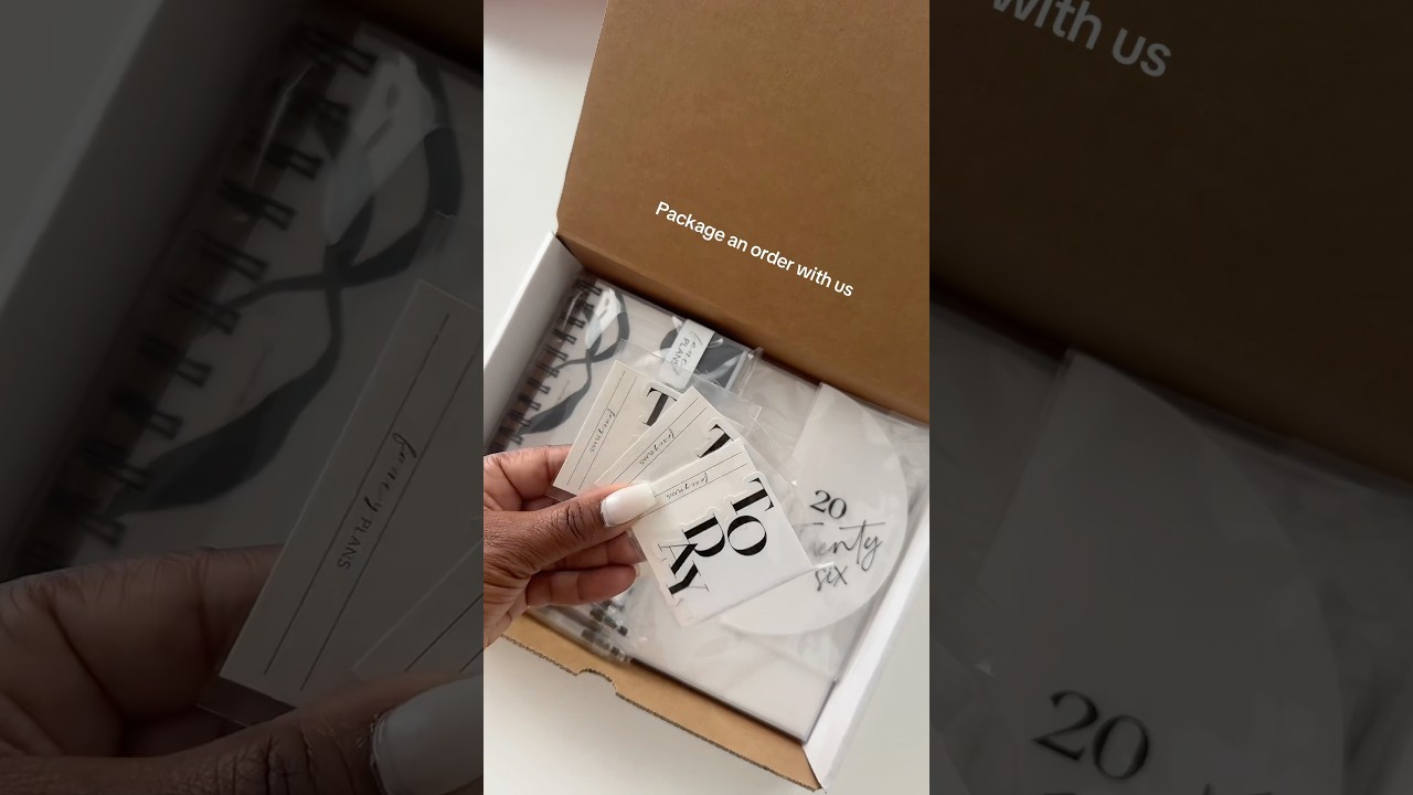 Заказ на упаковку в компании Fancy Plans Co.