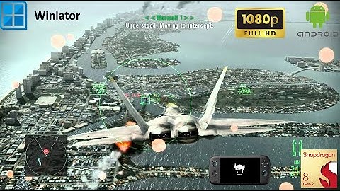 Ace Combat: Assault Horizon On Winlator 7.1.3 Glibc Cmod v8.5 | Snapdragon 8 Gen 2 | Odin 2 Max