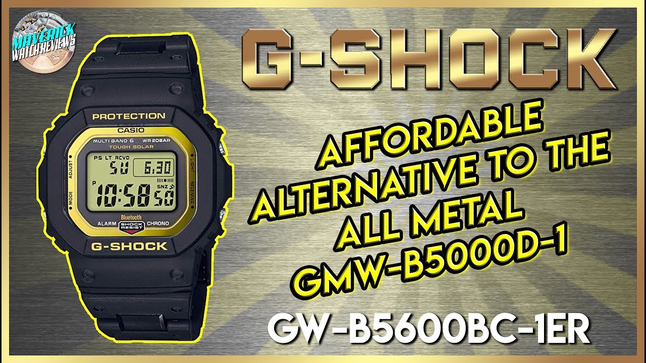Affordable Alternative To The Metal B5000 Series! | G-Shock Square B5600BC-1ER & Review -