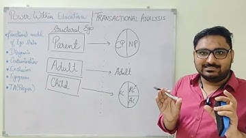 Transactional Analysis - Part 2 | Important Topics For NET JRF