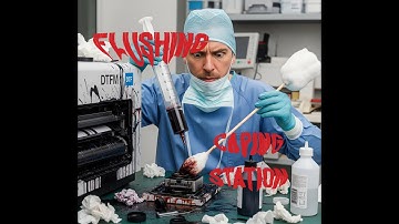 How to Clean and Flush a DTF Printer Capping Station