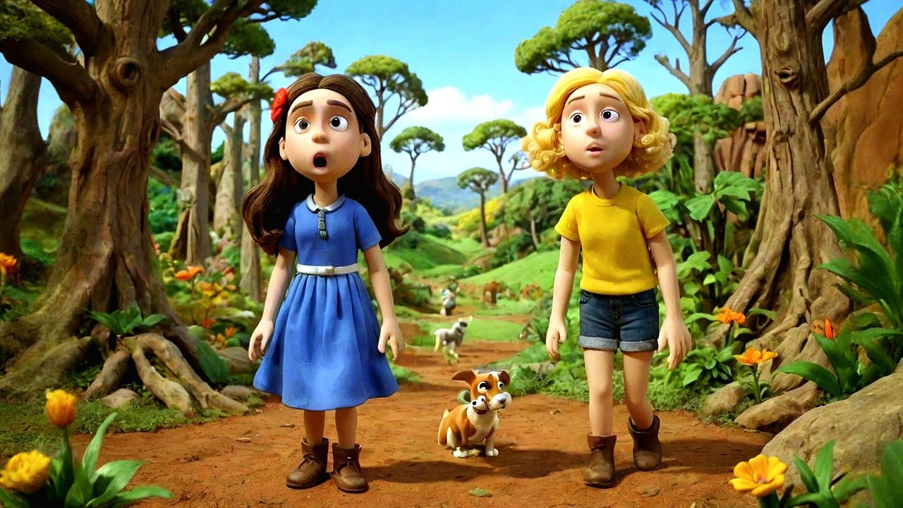 Story of Three  Sisters | The Silver Key and the Enchanted Forest