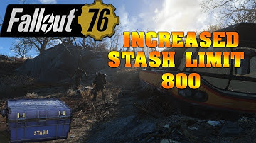 Fallout 76 Increased stash size to 800!! Patch 6 Info and more!!