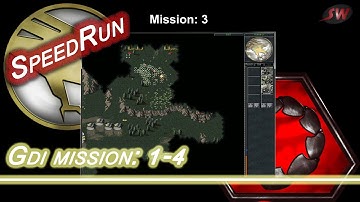 Command & Conquer GDI Mission: 1-4 (SpeedRun)