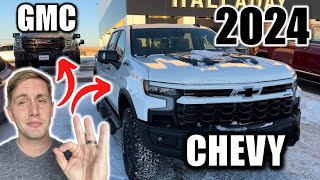 Silverado ZR2 Bison vs Sierra AT4X AEV Package! What’s the difference?