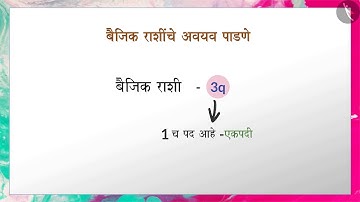 अवयव पाडण्याशी ओळख|Part 1/3|Introduction to Factorisation|Marathi|Class 8