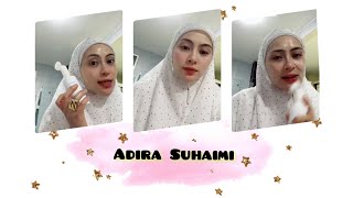 Adira bercerita first time bawa anak ke majlis kawan sambil basuh muka