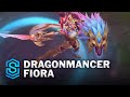 Dragonmancer Fiora Skin Spotlight - Pre-Release - PBE Preview - League of Legends