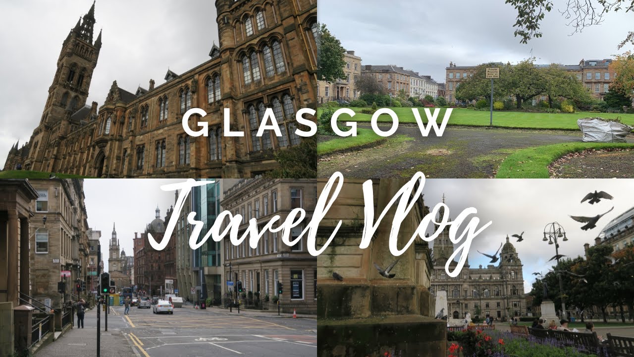 Day Trip to Glasgow from Edinburgh | Scotland Vlogs