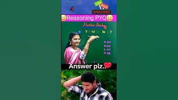 Number Analogy #pyq 29 #reasoning #trending #youtubeshorts #viralvideo #shorts #yt #ytshorts