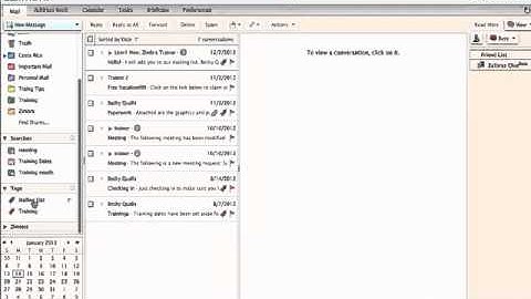 Creating and Adding Tags in Zimbra 8