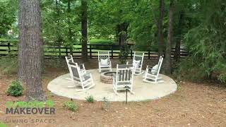 Another Metro Atlanta Backyard Transformation | Outdoor Makeover and Living Spaces